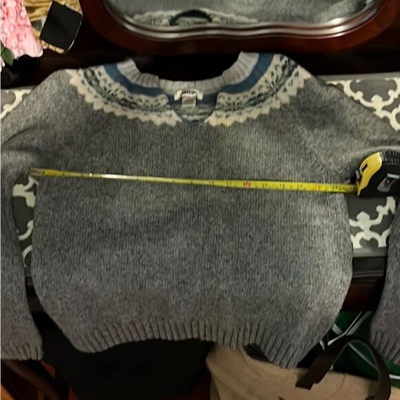 Old Navy Sweater Gray Large SMALL - Picture 5 of 9